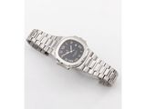 rolex a lady ' s stainless steel automatic calendar bracelet watch