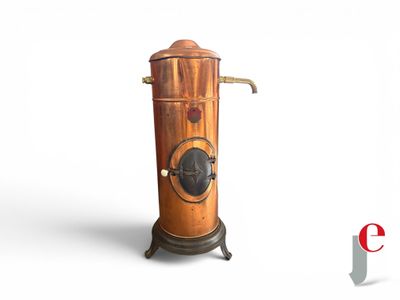 an image of a wooden coffee grinder on a white background