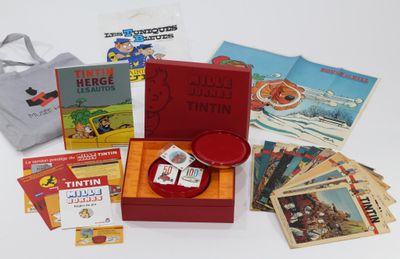 TINTIN ET Milou, Tapisserie canevas encadrée, Capitaine Haddock et Dupont EUR 20,00 - FR