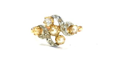 an image of a close up of a ring on a white surface