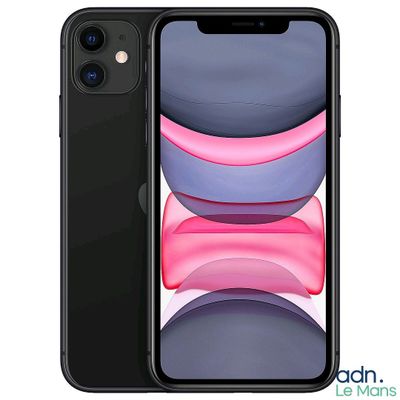 Téléphone portable Apple iPhone 11 Noir 64GB - 3565591004242…