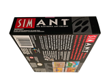 a black box with a red and white label on it
