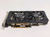 a close up of a video card that is on a table