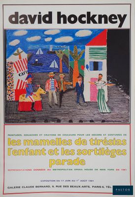 david hocney - les names de tress enfants les sortiegges parade