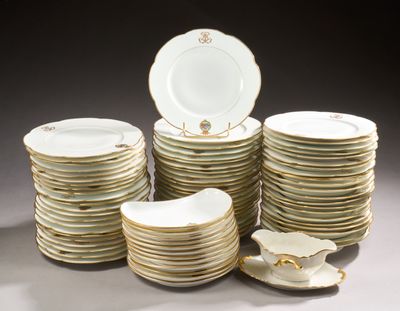 a lot of plates stacked on top of each other