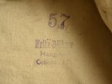 an image of a close up of a bag with a label on it