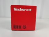 a close up of a red box on a white surface