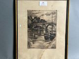 an image of a drawing of a boat on a body of water