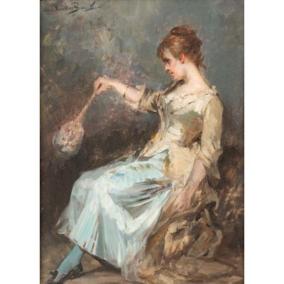 ƒ CLEMENCE VAN DER BROECK (Bruxelles, 1843-1922)