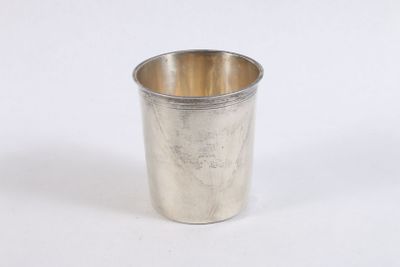 PARIS, 1798. Gobelet en argent. M.O. Théodore TONNELIER, Paris 1798. P - Photo 1