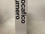 the box is white and has black numbers on it