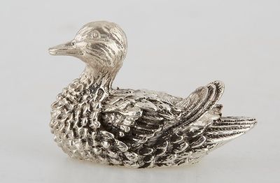 Canard en argent massif poids: 70g poinçon Minerve 1°titre 4…