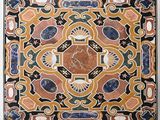 une image représentant une photo d'un carreau orné d'un motif