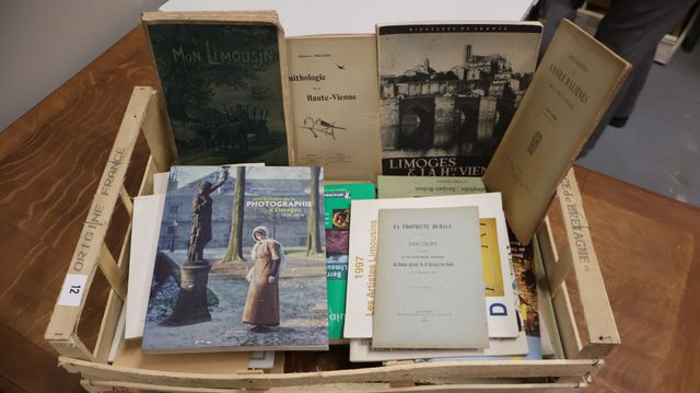 Lot de livres régionalistes dont ornithologie de la Haute-Vienne ...
