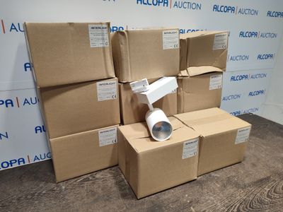 INTERLIGHT - 11 SPOTS RAIL BLANCS - HISCRA -  - MISE EN SERVICE  - Num