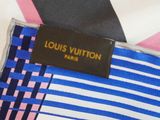 a close up of a louis vuitton shirt with a label on it