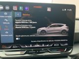 a picture of a car ' s dashboard with a car service screen on it