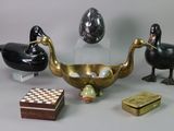 a lot of items that are sitting on a table