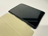 a tablet that is sitting on top of a table