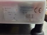 a close up of a plastic container with a sticker on it