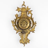 Horloge murale française de type « cartel », style Louis XV,… (photo 6)