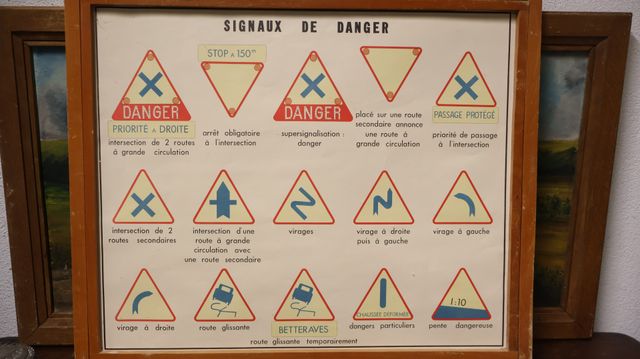 Tableaux pédagogiques édition ROSSIGNOL Montmorillon : 9 planches...