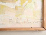 a picture of a painting on the wall of a room