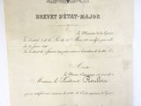 an old document with a picture of a horse on it