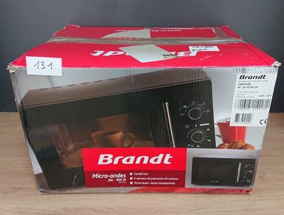 Micro-ondes monofonction pose libre BRANDT SM2602B - 26L - 9…