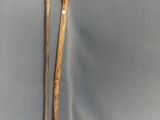 an image of a pair of walking sticks sitting on top of a table
