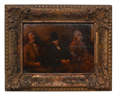 École française XIXème, suiveur de Honoré DAUMIER