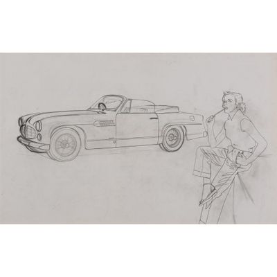 Voitures' [2] Esquisses Projets préparatoires