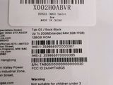 a close up of the back of a box with a barcode on it
