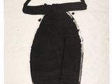 une image représentant un dessin en noir et blanc d'une femme en robe