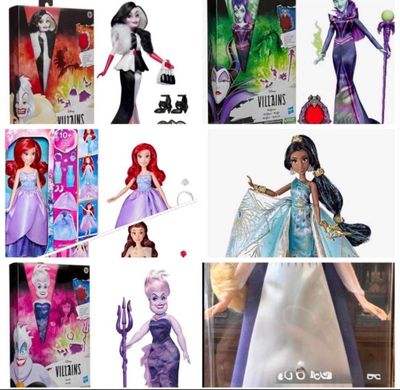 de nombreuses photos de poupées Barbie avec différentes tenues et différents accessoires