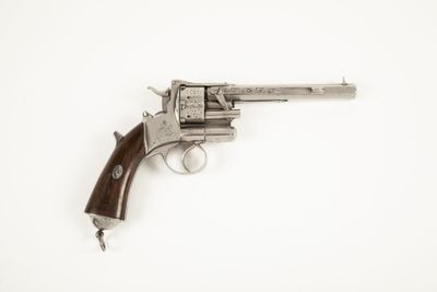 Grand révolver à système Lepage Mouthier type 1858 à cartouc…