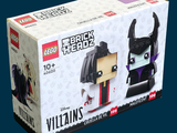 une boîte contenant un méchant Lego et une figurine de méchant Lego