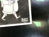 un autocollant sur lequel figure l'image d'un personnage de dessin animé