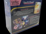 packaging design for a pokemon trading card game called char ' s adventure