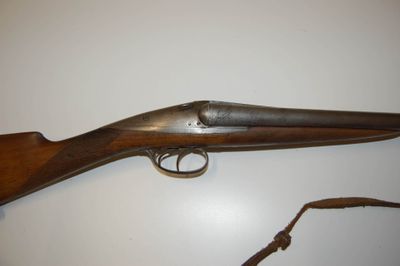 Fusil de chasse système Darne, Manufix, deux coups calibre 1…