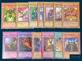 a lot of cards that are on the table