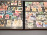 a book with a lot of stamps on it