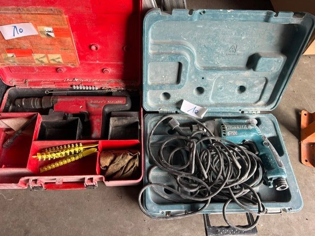 CLOUEUR A POUDRE HILTI+MAKITA FILAIRE