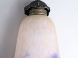 a light that is hanging from the ceiling in the room
