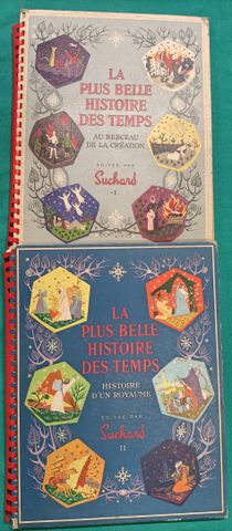 SUCHARD. Album d’images à compléter volumes 1 et 2 « la plus bell