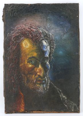 Ecole française du 20e siècle Portrait d'homme