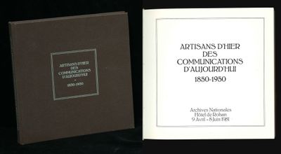 Artisans d'hier des communications d'aujourd'hui, catalogue …