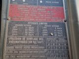 a close up of a sign on a train