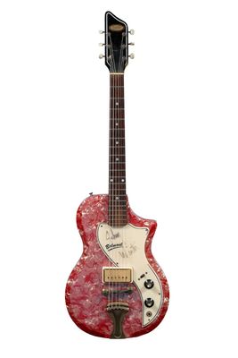 JOHNNY WINTER Guitare de tournée utilisée par David Renson a…