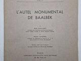 a close up of a book on a table with a white background